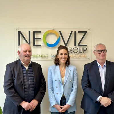 Visite de Valérie HAYER chez NEOVIZ Group et ses structures